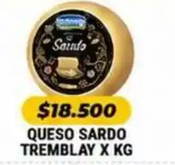 Autoservicio Capo Saindo queso sardo tremblay oferta