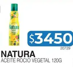 Masivos Natura aceite rocio vegetal oferta
