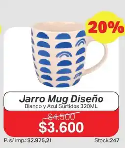 Ferniplast Jarro Mug Diseño oferta
