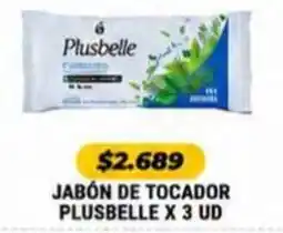 Autoservicio Capo Plusbelle jabón de tocador oferta