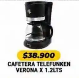 Autoservicio Capo Telefunken cafetera oferta