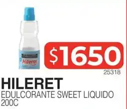 Masivos Hileret edulcorante sweet liquido oferta