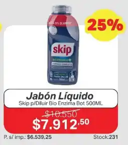 Ferniplast Skip jabón líquido oferta