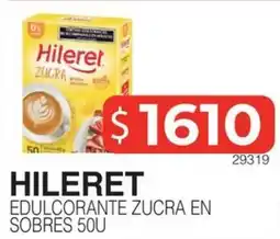 Masivos Hileret edulcorante zucra en sobres oferta