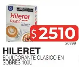 Masivos Hileret edulcorante clasico en sobres oferta