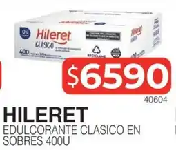 Masivos Hileret edulcorante clasico en sobres oferta