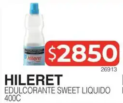 Masivos Hileret edulcorante sweet liquido oferta