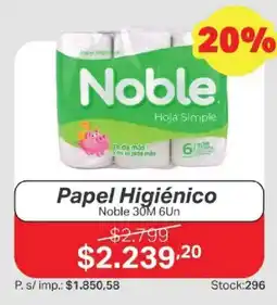 Ferniplast Noble papel higiénico oferta