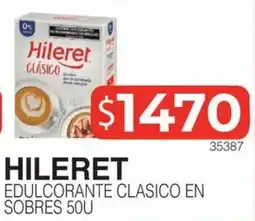 Masivos Hileret edulcorante clasico en sobres oferta