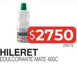 Masivos Hileret edulcorante mate 400c oferta