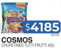 Masivos Cosmos chupetines tutti frutti oferta