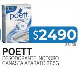 Masivos Poett desodorante inodoro canasta aparato oferta
