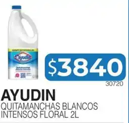 Masivos Ayudin quitamanchas blancos intensos floral oferta