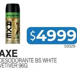 Masivos Axe desodorante bs white vetiver oferta