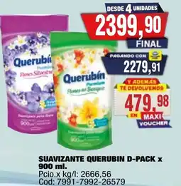Maxiconsumo Querubín suavizante oferta