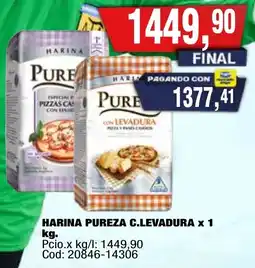 Maxiconsumo Pureza harina con levadura oferta