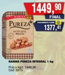 Maxiconsumo Pureza harina integral oferta