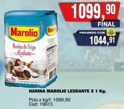 Maxiconsumo Marolio harina de trigo leudante oferta