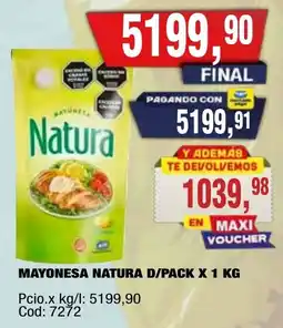 Maxiconsumo Natura mayonesa oferta