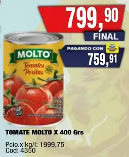 Maxiconsumo Molto tomates perillas oferta