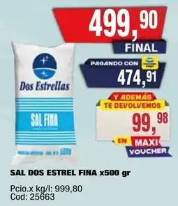 Maxiconsumo Dos estrel sal fina oferta