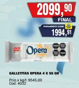 Maxiconsumo Opera galletitas oferta