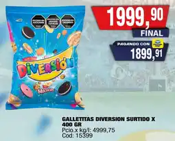 Maxiconsumo Diversion galletitas surtido oferta