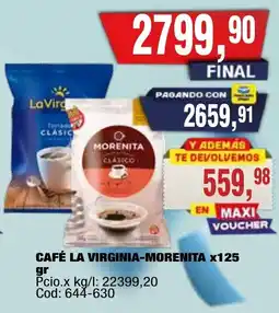 Maxiconsumo La virginia café clásico oferta