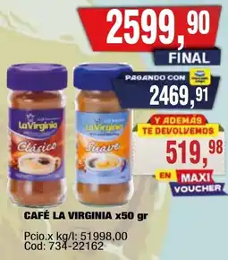 Maxiconsumo La virginia café oferta