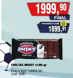 Maxiconsumo Misky chocolate familiar oferta