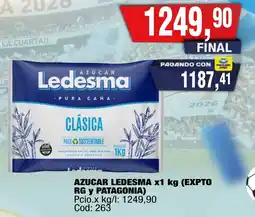 Maxiconsumo Ledesma azúcar clásica oferta