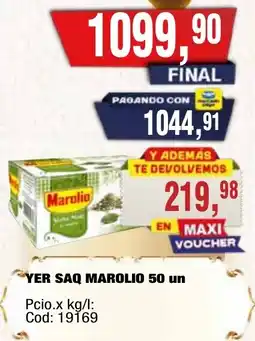 Maxiconsumo Marolio yer saq oferta