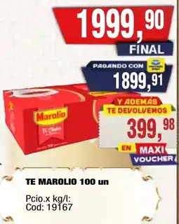 Maxiconsumo Marolio te oferta