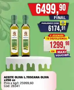 Maxiconsumo L.toscana aceite oliva oliva oferta