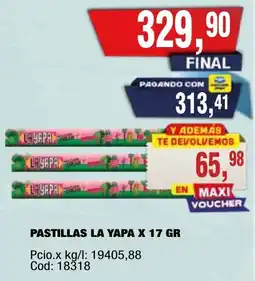 Maxiconsumo Layapa pastillas oferta