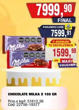 Maxiconsumo Milka chocolate oferta