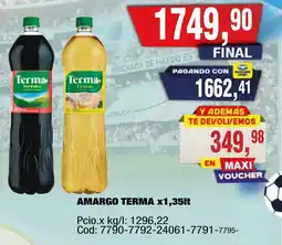 Maxiconsumo Terma amargo oferta