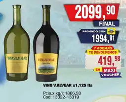 Maxiconsumo Viñas de alvear vino oferta