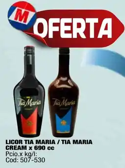 Maxiconsumo Tia maria licor cream oferta
