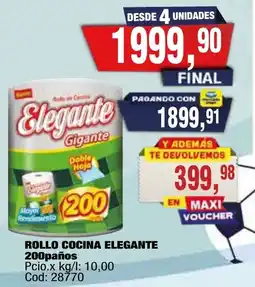 Maxiconsumo Elegante rollo cocina gigante oferta