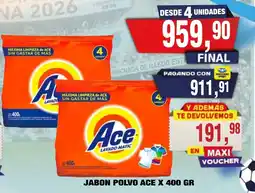 Maxiconsumo Ace jabon polvo oferta