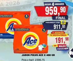 Maxiconsumo Ace jabon polvo oferta