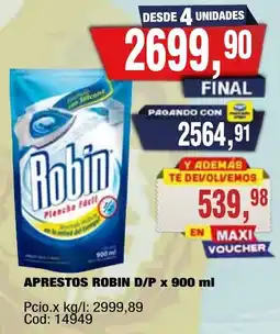 Maxiconsumo Robin plancha fácil oferta