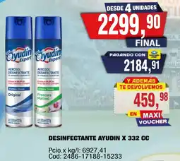 Maxiconsumo Ayudin desinfectante oferta