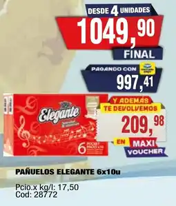 Maxiconsumo Elegantante pañuelos oferta