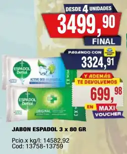 Maxiconsumo Espadol jabon oferta