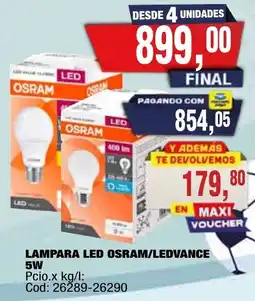 Maxiconsumo Osram lampara led ledvance oferta