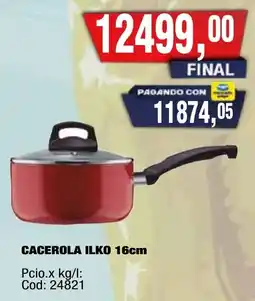 Maxiconsumo Ilko cacerola oferta