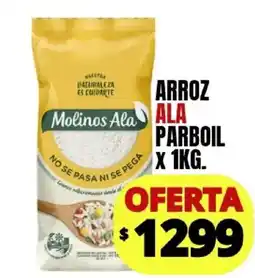 Supermercados Mariano Max Molinos ala arroz parboil oferta