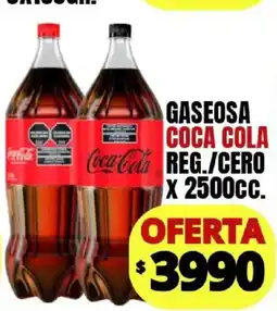 Supermercados Mariano Max Coca cola gaseosa oferta